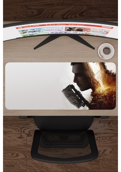 Dying Light Kaymaz Dikişli Kauçuk Oyuncu Mousepad V3 - 70x30 Xl Gaming Mouse Pad Fare Altlığı