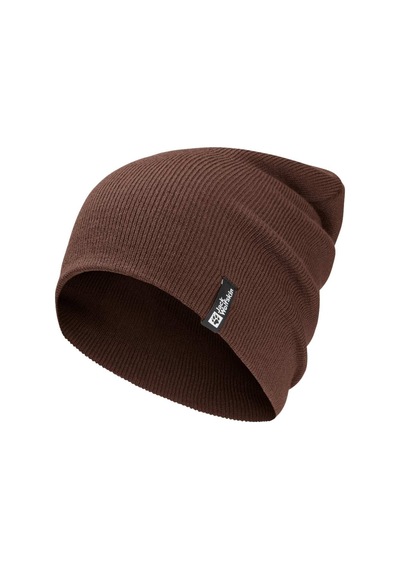 Jack Wolfskın Jack Wolfskin Rib Beanie Unisex Bere D0107 Kahve
