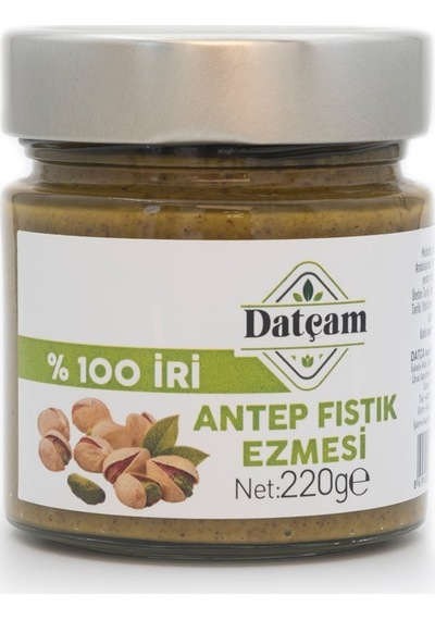 %100 İri Antep Fıstığı Ezmesi 220gr