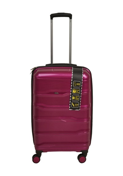 Avvıoo Pp Orta Boy Valiz - Mürdüm - 68x37x27 Cm Çok Renkli