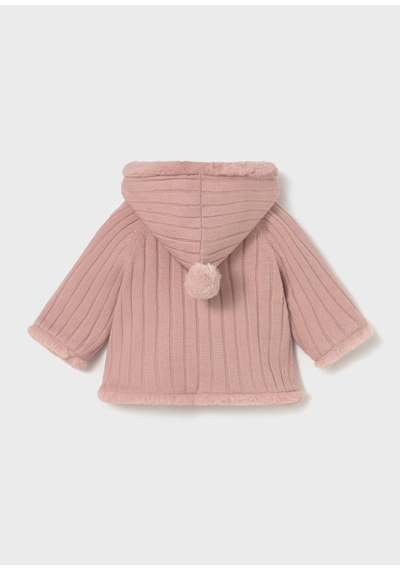 Mayoral Newborn Ponponlu Triko Hırka Pembe Pembe