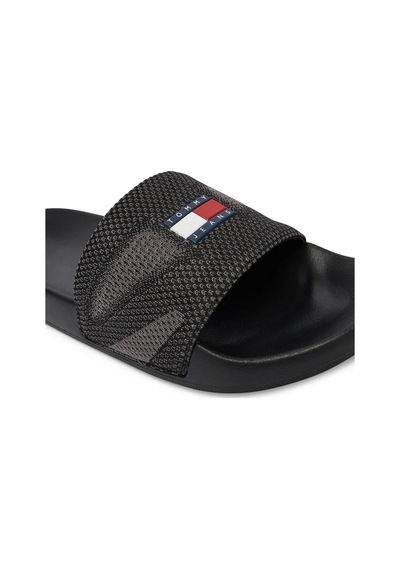 Tommy Hilfiger Em0em01697 Tjm Summer Erkek Terlik Siyah