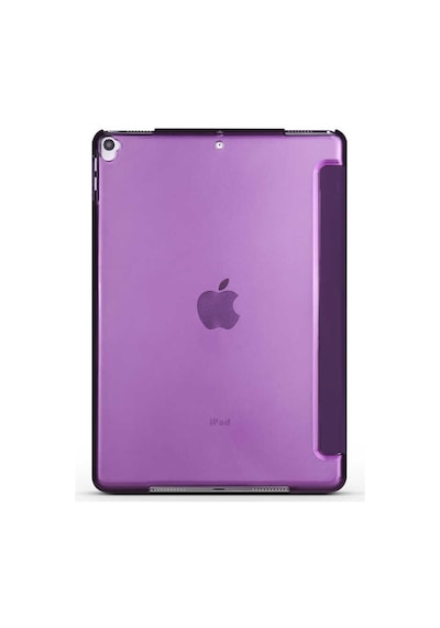 İpad 10.2 2021 9.nesil A2602-a2603-a2604-a2605 Uyumlu Smart Cover Standlı 1-1 Tablet Kılıfı - Siyah - T18468