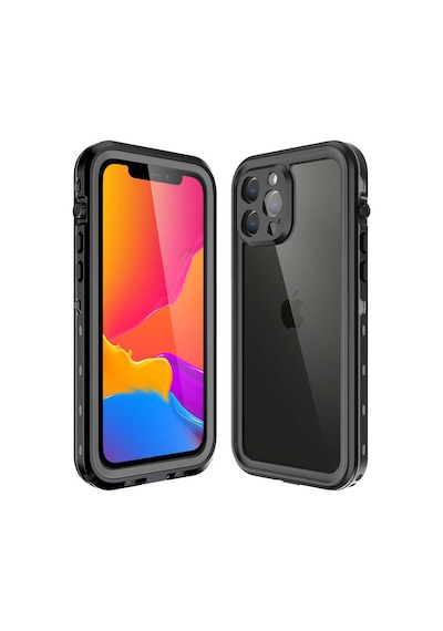 Zore İphone 13 Pro Max Uyumlu Ogaa 1-1 Su Geçirmez Kılıf-siyah