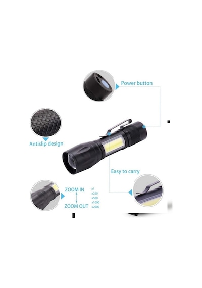 Noas Yl05-2031 3w Polis Led El Feneri Polis Feneri Çok Renkli