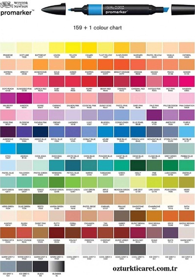Promarker Çift Uçlu Alkol Bazlı Grafik Çizim Kalemi Pastel Beige 221 Y717