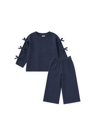Cigit Mevsimlik Sweatshirt Takım 2-8 Yaş Lacivert