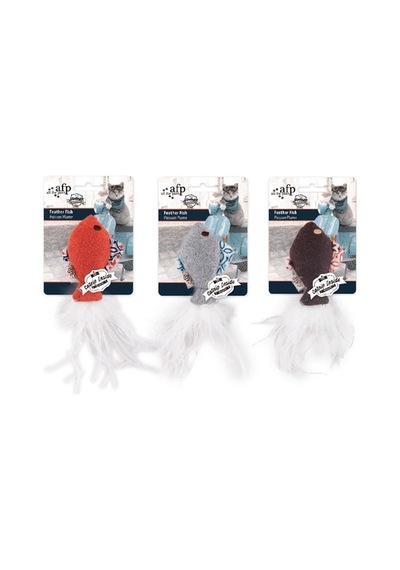 Muratech Afp Vintage Cat - Peluş Tüylü Balık Oyuncak