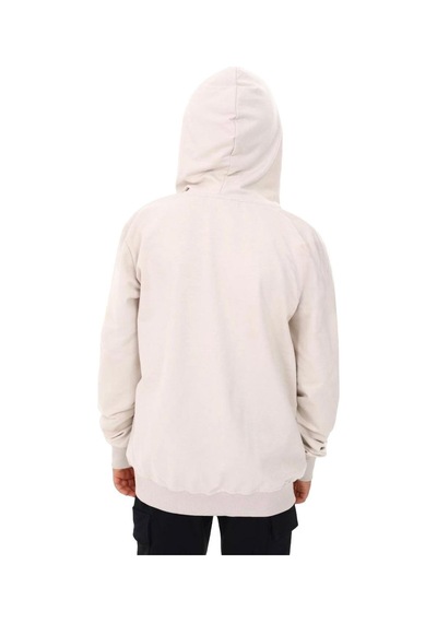 Ekkokids Erkek Çocuk Kapüşonlu Adam Baskılı Yazılı Hırka-13384-taş