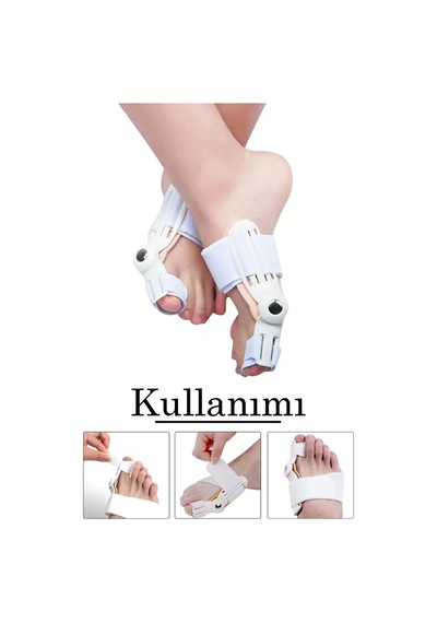 Ayak Parmak Başparmak Düzeltici Atel 2'li