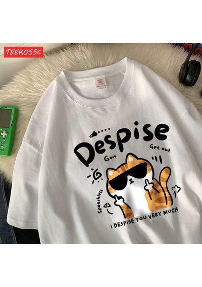 Noıssey Urban Pop Graphic Kadın Tişört Koleksiyonukod 5222 Beyaz