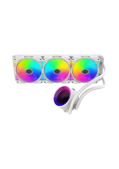 Ss360-3f-w Argb 360mm. Beyaz Sıvı Soğutma Am4 Am5 Lga 1200 1700 20xx
