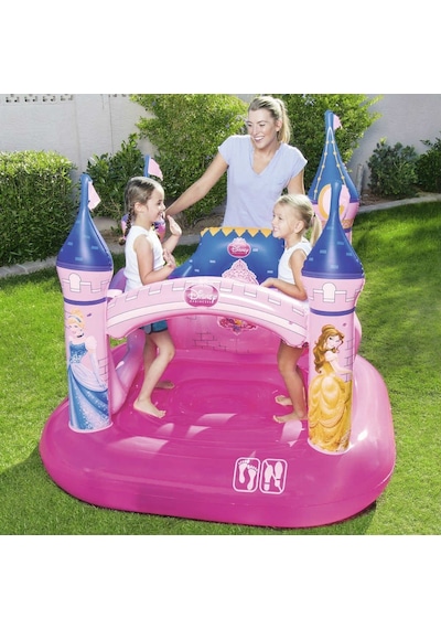 62002 Pompasıyla - Bestway 91050 Disney Prenses Zıplama Havuzu Çok Renkli