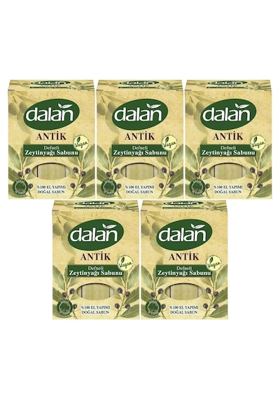 Dalan Antik Zeytinyağlı Defne Sabunu 900 Gr X 5 Paket