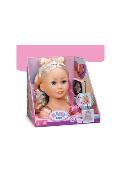 Baby Born Gökkuşağı Saç Tasarım Büstü 839379