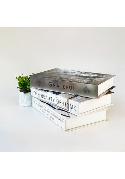 3lü Kitap Görünümlü Dekoratif Saklama Kutusu Seti, Minimalist İskandinav Tarzı Ev Ofis Dekoru Set 6