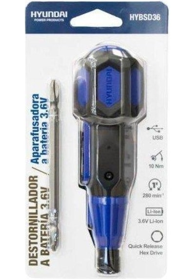Hyundai HYBSD36 Usb Şarjlı Tornavida 3,6V