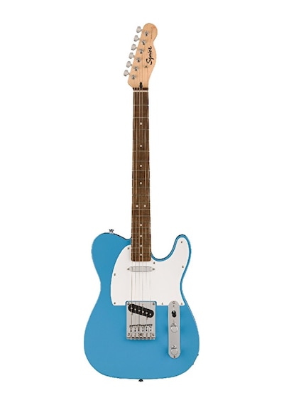 Squier 0373450526 Sonic Telecaster Elektro Gitar California Blue Mavi Renk Laurel Klavye Ve Beyaz Pickguard