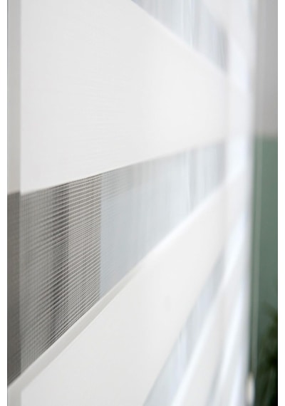 Zebra Stor Perde, Alüminyum Kasalı, Beyaz, 220 X 200 Cm İcl9000-44 Diğer