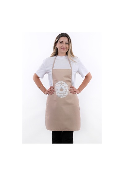 Beautiful Set Sıvı Geçirmez Su Geçirmez Mutfak Önlüğü 1 Eldiven 1 Tutacak Coffee