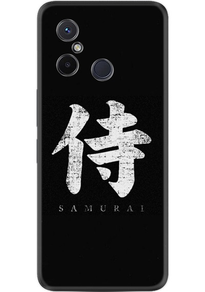 Xiaomi Redmi 12C Kılıf Resimli Desenli Baskılı Silikon Samurai 1340