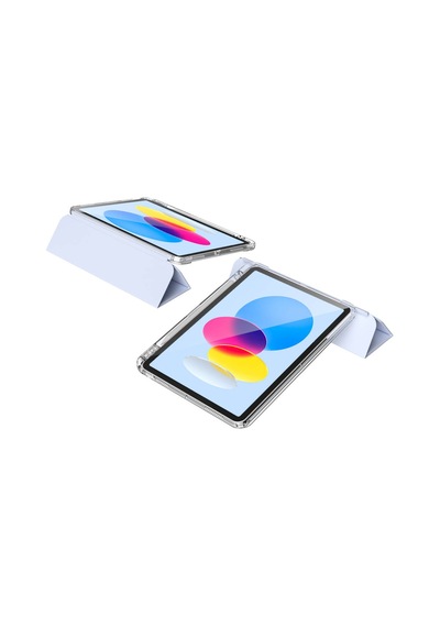 Apple Uyumlu iPad  10.9 2022 10.nesil Kılıf Magnetik Ayrılabilen Airbagli Zore Sliding Tablet Kılıfı