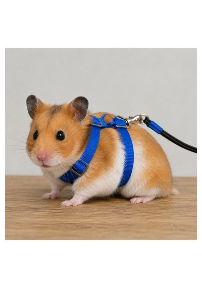 Hamster, Çinçilla Ve Sugar Glider Tasması - Gezdirme Takımı