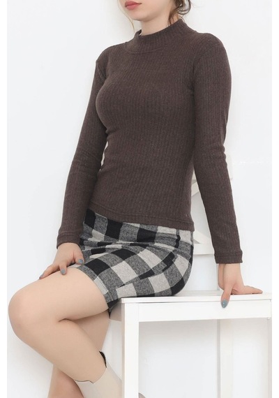 Buyers Butik - Yarım Balıkçı Body Acıkahve - 8335.1567. 001