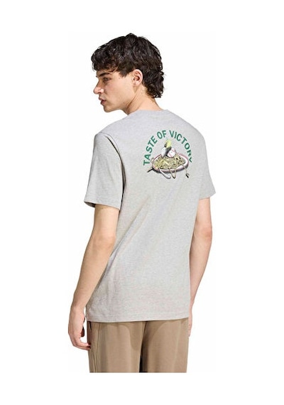 Adidas M Taste Of Vıctory Pasta Tee Erkek Günlük Tişört Kg0945 Gri
