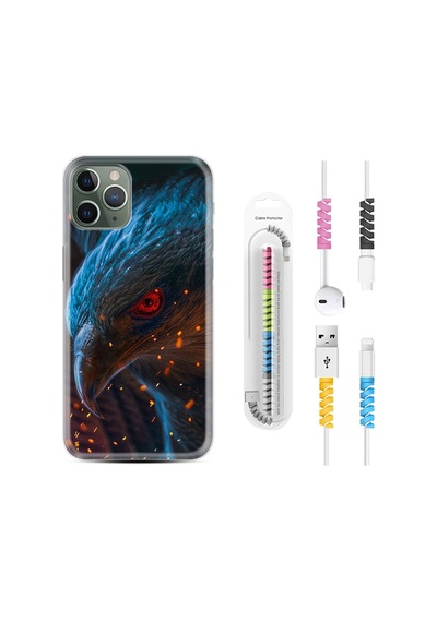 Apple Uyumlu iPhone 12 Pro Max Kılıf Kablo Koruyuculu Şahin 1756