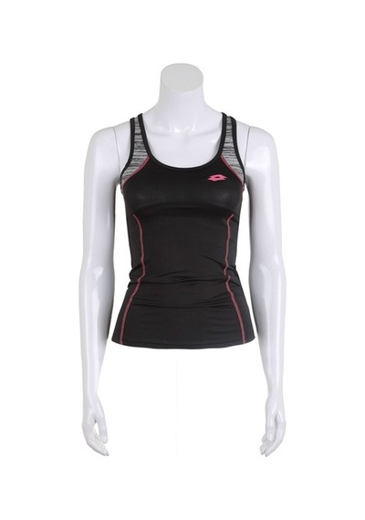 Lotto Ln7574 Elsa Tank Pl W T-shirt Siyah