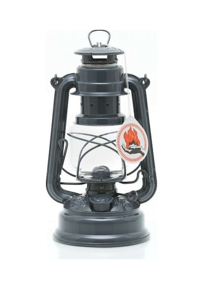 Feuerhand 276-7016 Gazlı Fener Antrasit Siyah