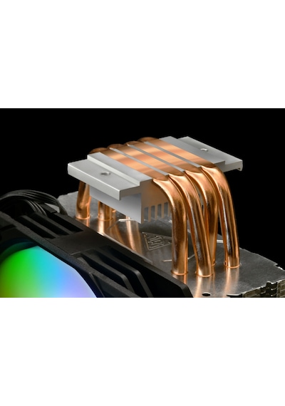 Gamdıas Boreas E1-410 Argb 120mm Cpu Kule Tipi Hava Soğutma Doğrudan Temas Teknolojisine Sahip 4 Adet Gelişmiş Bak Renkli