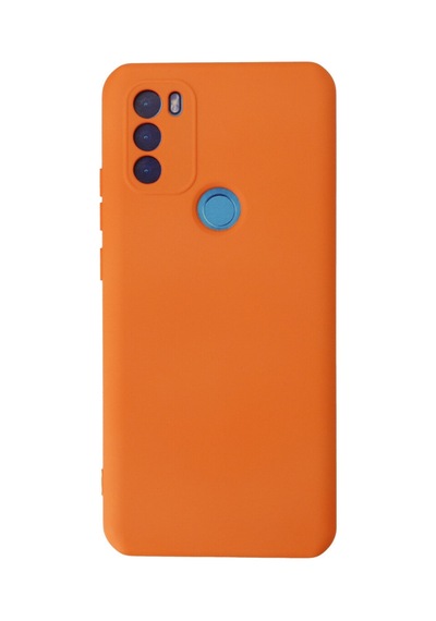 Gm 21 Plus Kılıf Nano İçi Kadife Silikon - Turuncu Renk Renk