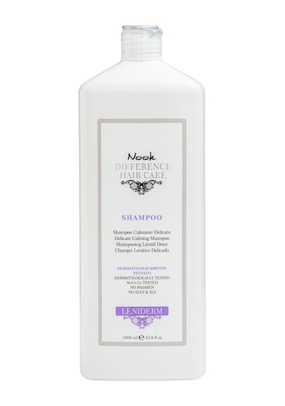 Nook DHC Leniderm Hassas Saç Derisi İçin Kızarıklık Karşıtı Mentollü Yatıştırıcı Şampuan 1 L