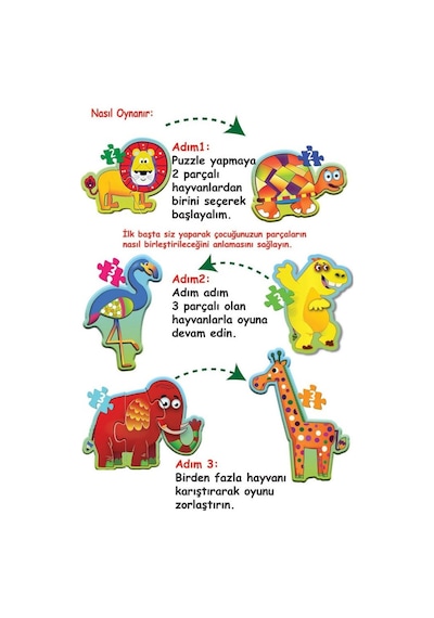 Baby Puzzle - Benim İlk Orman Hayvanlarım Puzzle