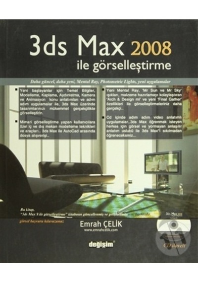 3ds Max 2008 İle Görselleştirme - Emrah Çelik - Değişim Yayınları