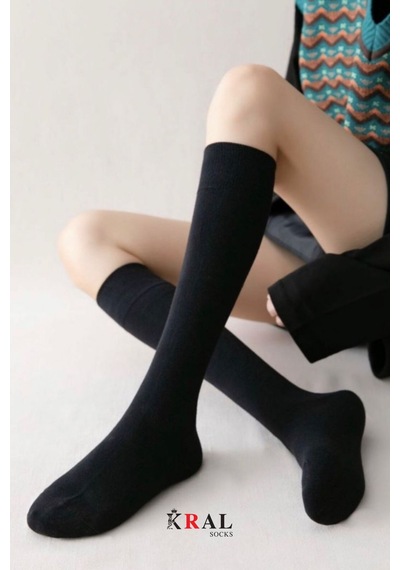 Kral Socks Çizme Çorabı Kışlık Havlu Termal Polar Cotton 4 Çift -15 C Isı Koruma Asorti