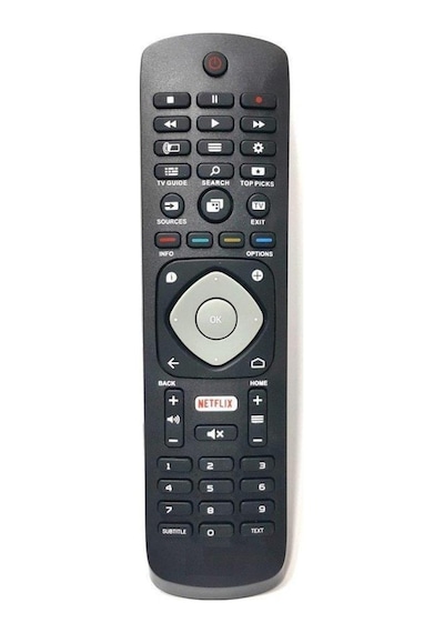 Philips 49Pus6501/12 Uyumlu Klavyesiz Yedek Televizyon Kumandası