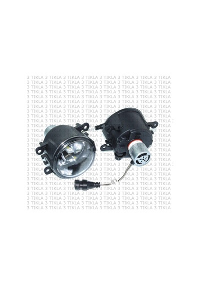 Ford C-max 2005-2010 Beyaz Led Xenon Sis Farı Seti