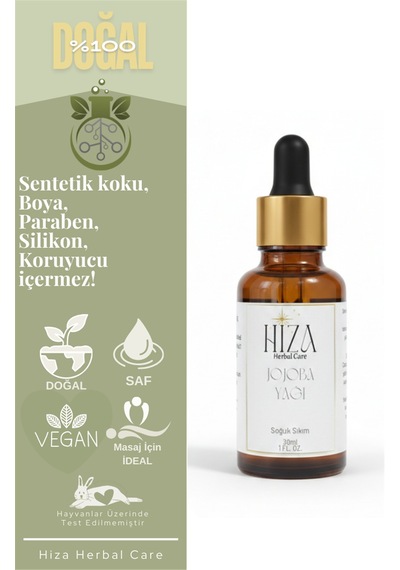 Hiza Herbal Care Doğal Jojoba Yağı 30 ML