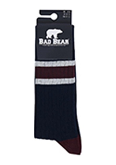 Bad Bear 21.02.02.009-c0104 Flat Tall Unisex Çorap Lacivert