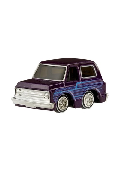 Cartuned S3 1969 Chevy K5 Blazer - Mor Lowrider Araba Çok Renkli