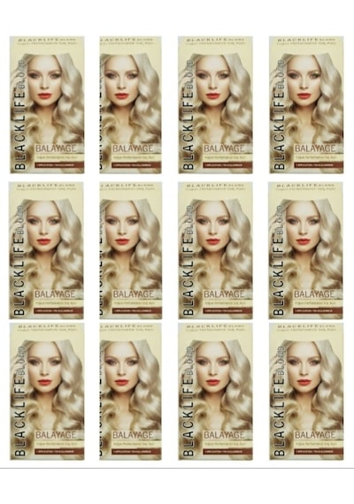 Blacklife Blond Yoğun Performanslı Saç Renk Açıcı X 12 Adet