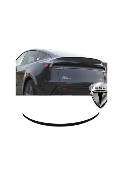 Tesla Juniper Arka Tampon Performance Tip Spoyleri Spoiler Parlak Siyah