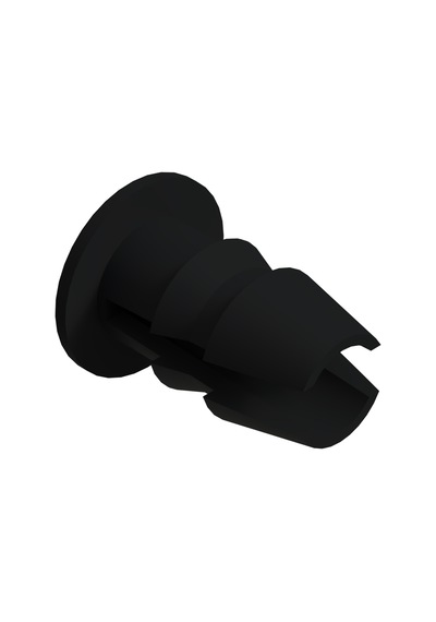 Cateksss Yarıklı Tapa 12mm - 35 Li Paket Siyah