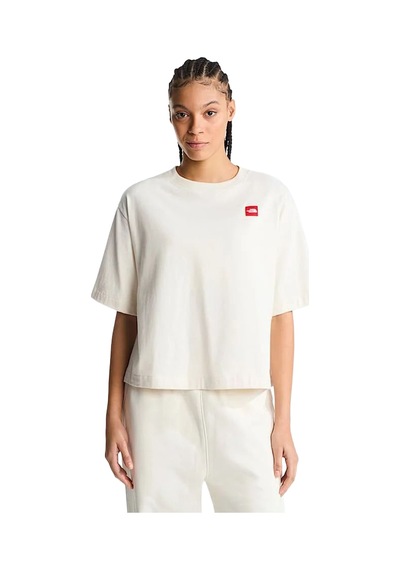 The North Face Redbox Boxy Kadın Beyaz Outdoor T-shirt Nf0a8eg6qlı1