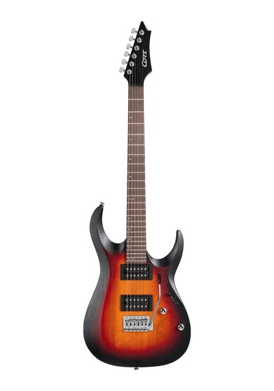 Cort X100 Op 3t Elektro Gitar Open Pore 3-tone H-h