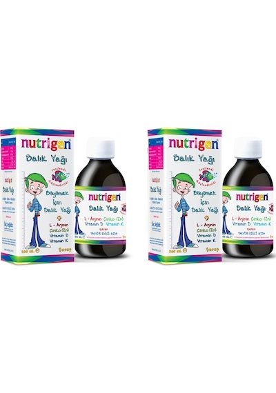 Nutrigen Balık Yağı Şurup 2 Adet