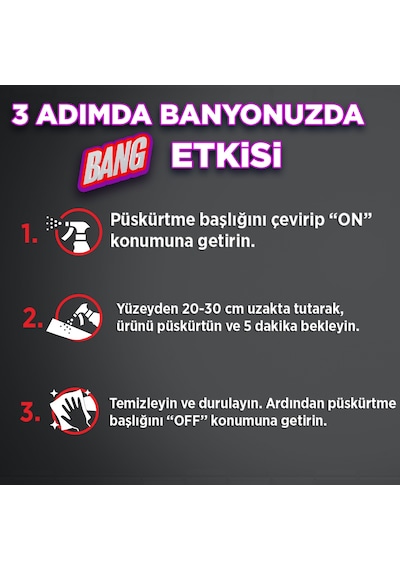 Cillit Bang Banyo Dezenfektan Sprey Temizleyici 750 ML